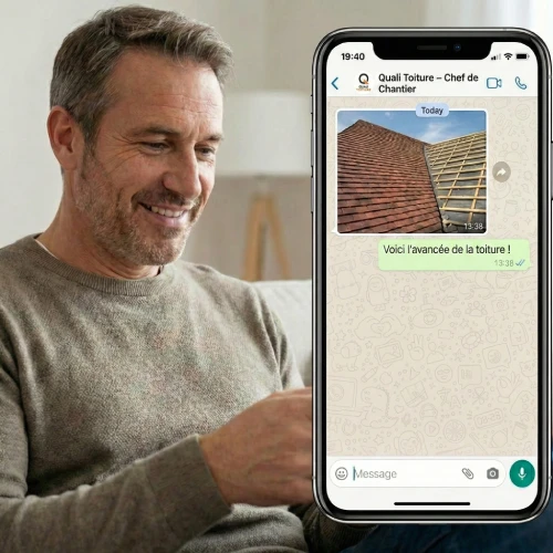 Suivi chantier WhatsApp