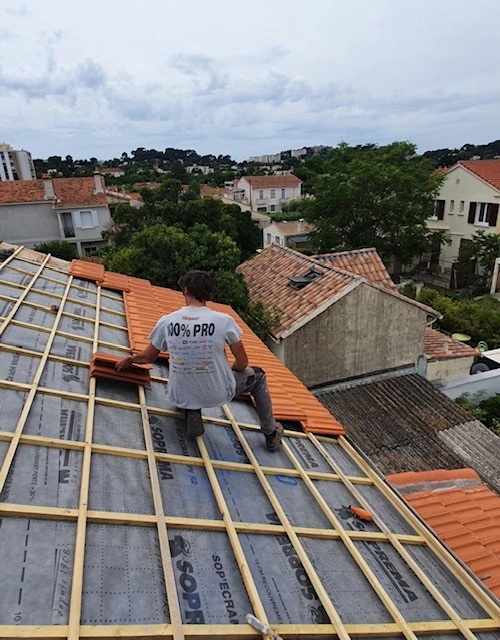 Couverture de toiture