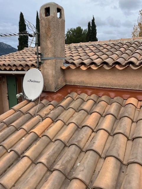 Étanchéité d'un toit-terrasse en centre-ville de Toulon