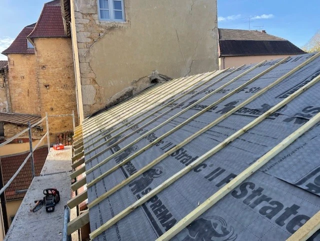 Isolation sous toiture