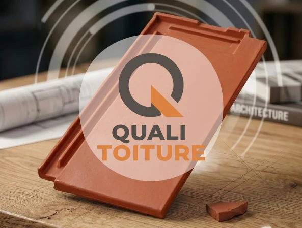 Toiture en tuile plate, style contemporain