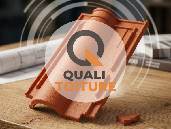 Toiture en tuile romane à La Crau